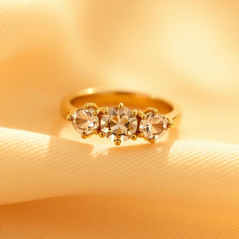 Sophia setting made at our atelier