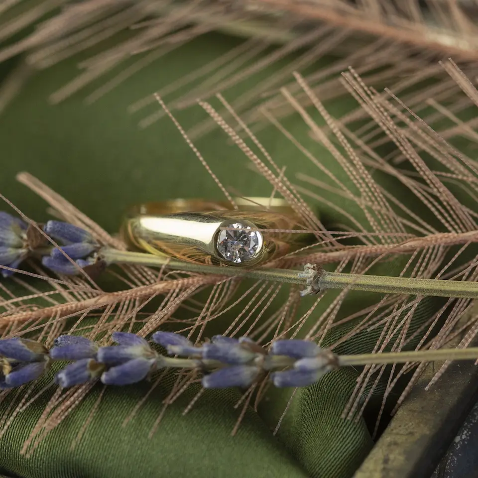 Vintage Gold Overige edelstenen Ring