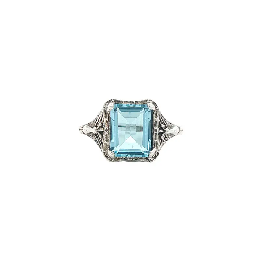 Silver Topaz Ring