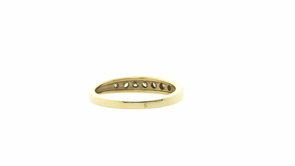 Vintage 14K Gold Diamond Ring