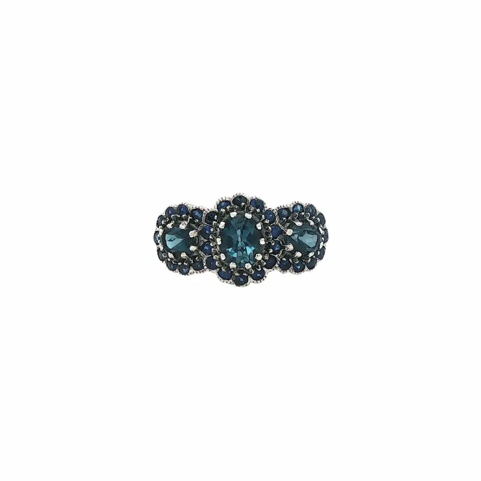 Silver Topaz Ring