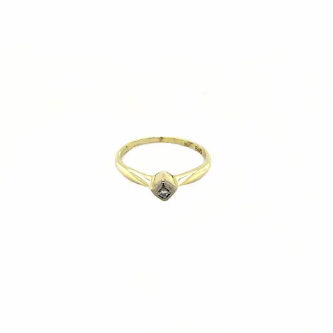 Vintage Gold Diamond Ring