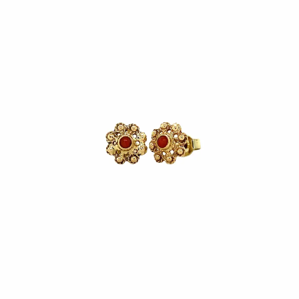 Vintage Gold Overige edelstenen Earrings