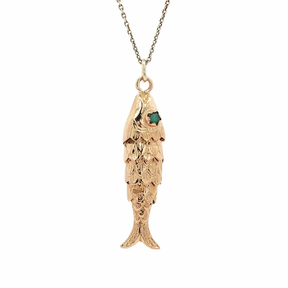 Vintage 14K Gold Pendant