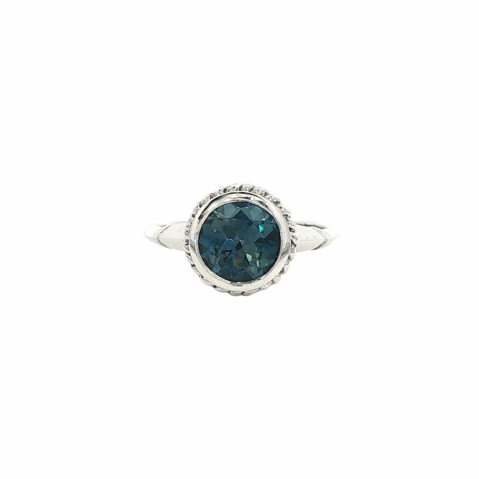 Silver Topaz Ring